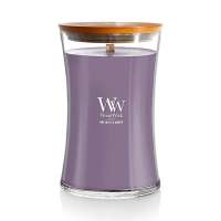 Amethyst & Amber WoodWick Candle - Cozy Northwoods Fragrance