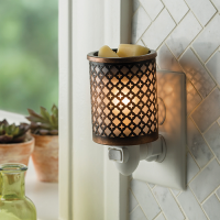 Moroccan Metal Plug-in Wax Warmer