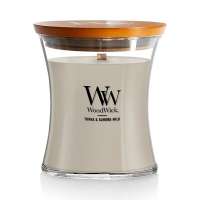 Tonka & Almond Milk WoodWick Candle - Medium