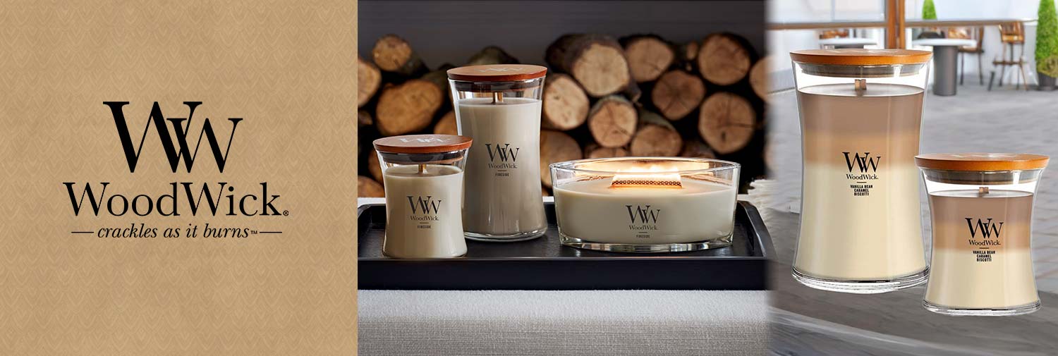 Fragrances of the Month - Fireside and Cafe Sweets WoodWick Candles